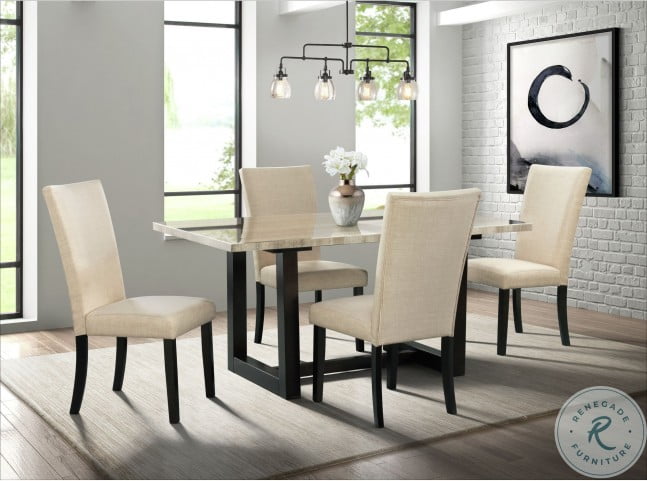 Marble top blaine counter height table best sale
