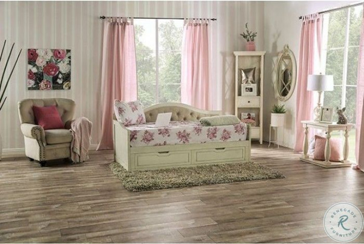 Shabby chic on sale daybed with trundle