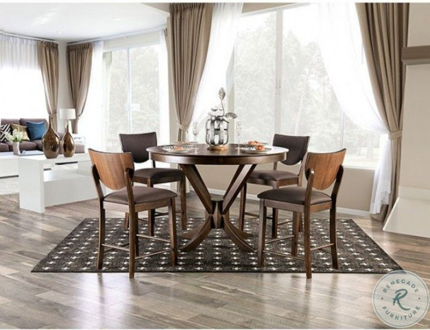 Tall round dining room table discount