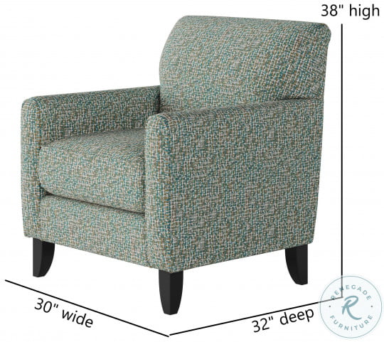 Chanica Ivory Oyster Straight Arm Accent Chair From Southern Home