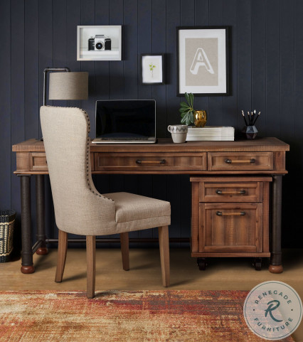 Villa tuscano return store desk with hutch