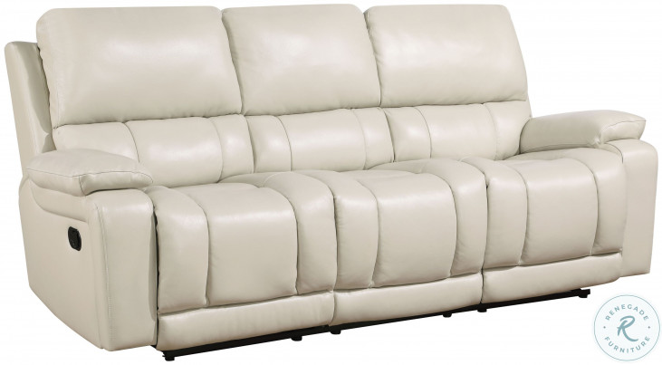 Cream 2024 reclining sofa