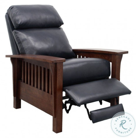 Mission recliner chair leather clearance