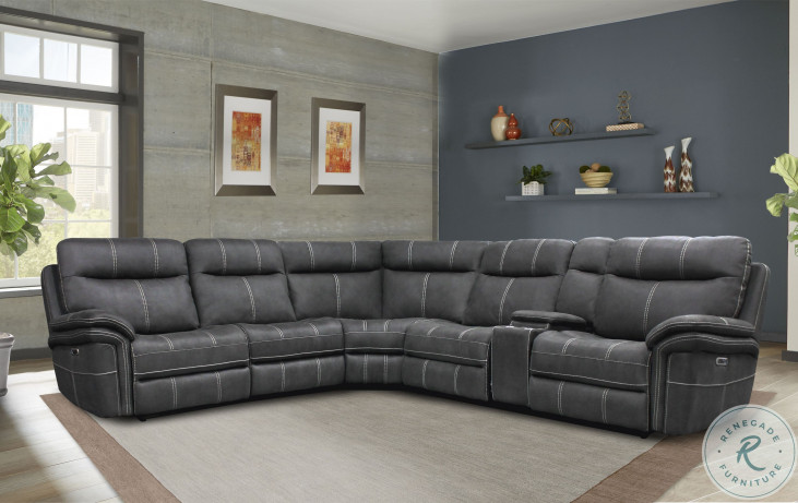 Mason Charcoal Sectional From Parker Living Coleman Furniture