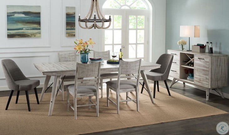 Modern rustic table and chairs best sale