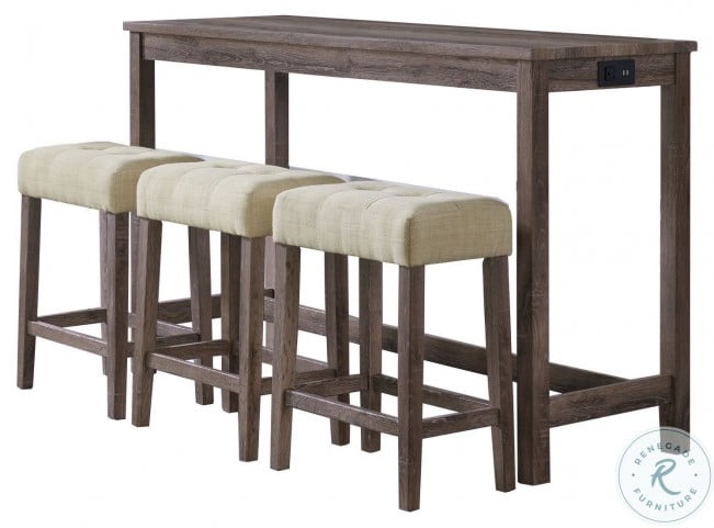 Picket house furnishings montego store multipurpose bar table set