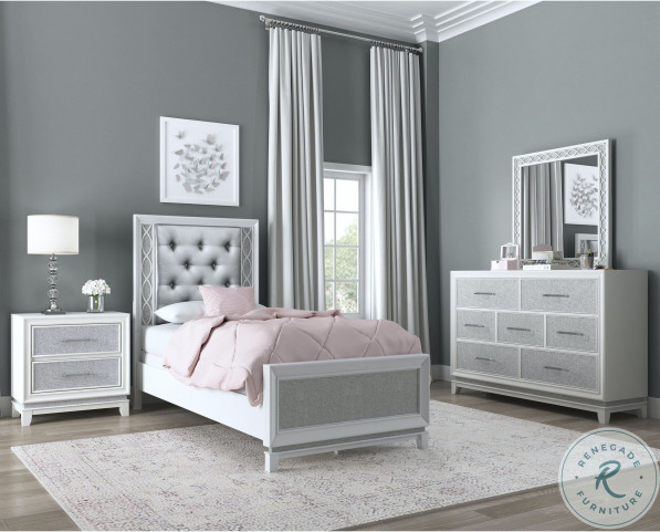 Light up hot sale bedroom set