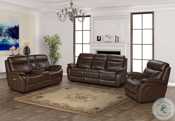 Warrendale chocolate power recliner hot sale