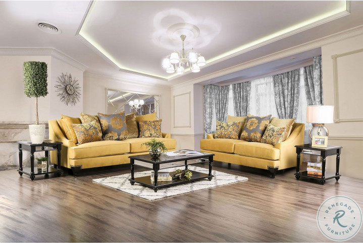 Viscontti gold chair top