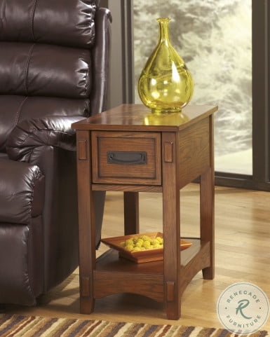 Ashley braunsen chairside end table best sale