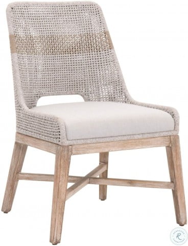 Gray wicker sale dining chairs