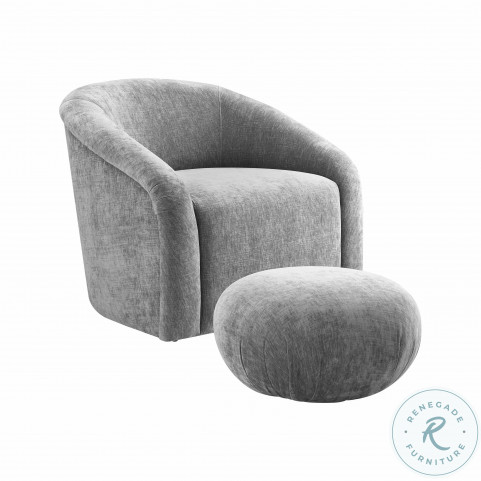 Jolene lounge chair and footstool top
