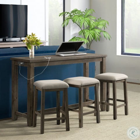 Picket house furnishings montego multipurpose bar sales table set