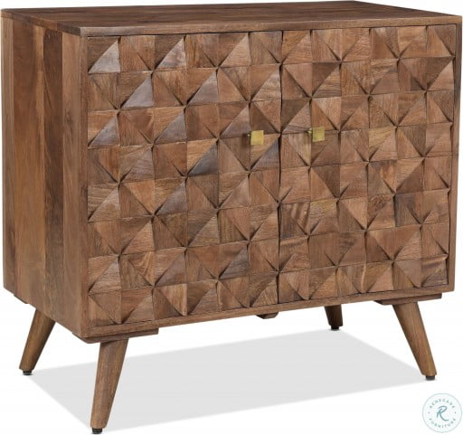 Veneto Matte Walnut Accent Cabinet HomeGalleryStores VN340AC