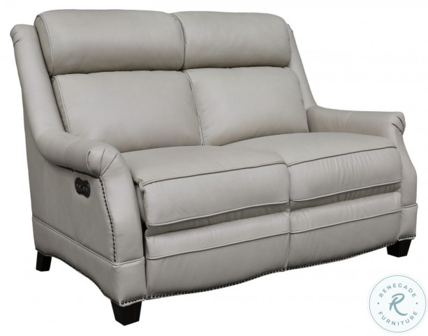 Barcalounger longhorn leather sales reclining loveseat