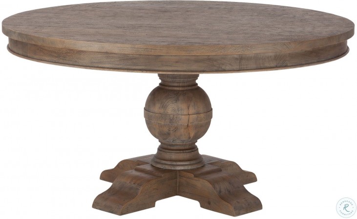 54 inch round on sale wood dining table