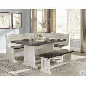 Carriage House Distressed European Cottage Dining Table