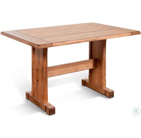 Sedona Rustic Oak Rectangular Dining Room Set
