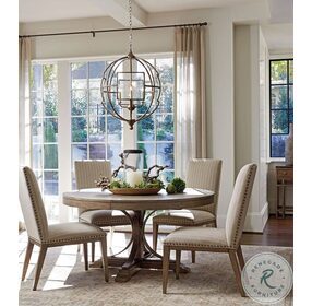 Cypress Point Hatteras Gray Atwell Extendable Dining Table