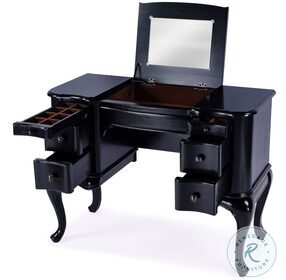 Charlotte Black Vanity Desk