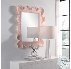 Sea Coral Rosewater Pink Mirror