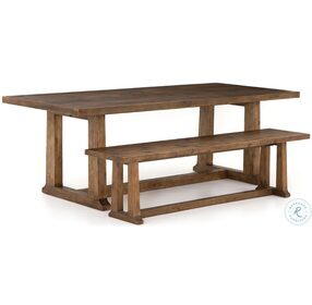 Otto Honey Pine 87" Dining Table