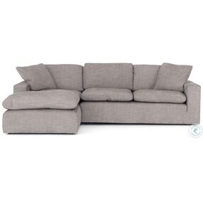 Plume Harbor Grey 106" 2 Piece LAF Sectional