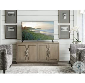 Studio Designs Wire Brushed Dove Gray Grove Park TV Stand