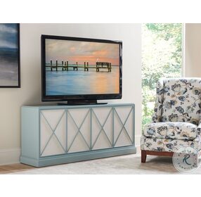 Studio Designs Soft Pale Blue Rosalind TV Stand