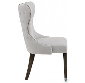 Ariana Light Grey Fabric Dining Chair