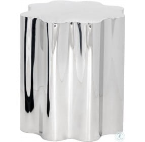 Dahlia Stainless Steel Side Table