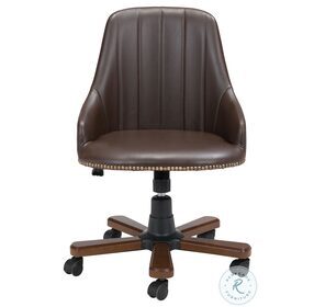 Gables Dark Brown Adjustment Office Chair