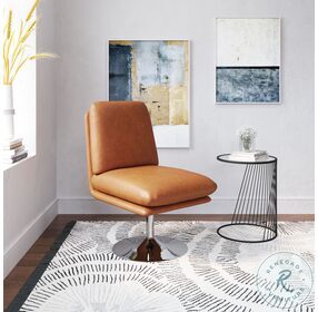 Rory Brown Swivel Accent Chair