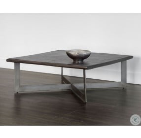 Marley Brown Square Coffee Table
