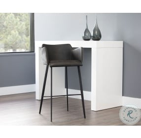 Griffin Town And Roman Grey Bar Stool