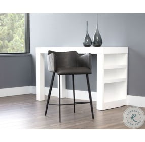 Griffin Town And Roman Grey Counter Height Stool