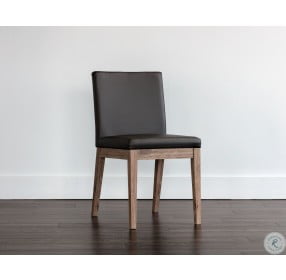 Dark Grey Branson Dining Chair Set of 2