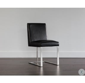 Dean Black and Brown Dining Chair