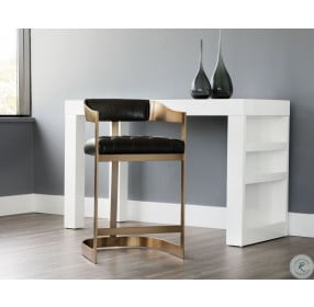 Beaumont Black Counter Height Stool