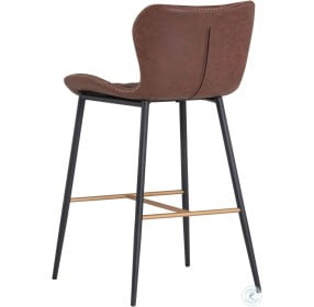 Lyla Brown Counter Height Stool Set of 2