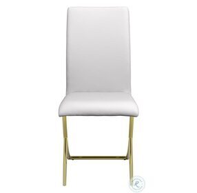 Chantar White 38" Dining Chair Set Of 4