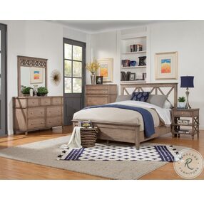 Potter French Truffle Full Panel Bed