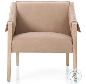 Bauer Palermo Nude Leather Chair