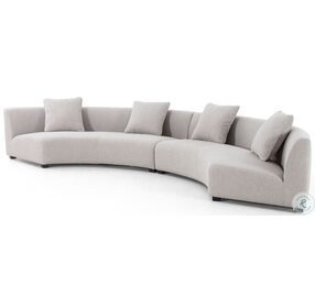 Liam Knoll Sand 2 Piece Sectional