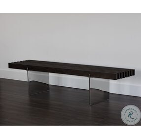 Atticus Black And Polished Bench