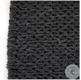 Alvia Heathered Charcoal Outdoor Large Rug