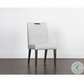 Tory Light Grey Fabric Dining Chair