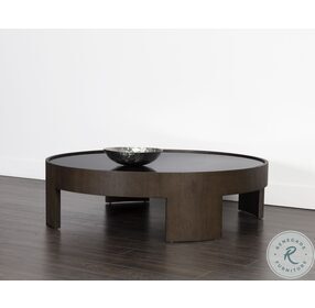 Brunetto Dark Brown Large Coffee Table