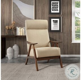 Kalmar Light Brown Accent Chair