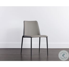 Renee Dillon Stratus And Black Stackable Dining Chair Set Of 2